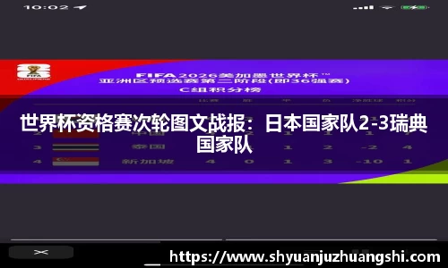 世界杯资格赛次轮图文战报：日本国家队2-3瑞典国家队